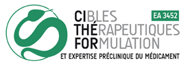 Cibles thérapeutiques, formulation et expertise pré-clinique du médicament